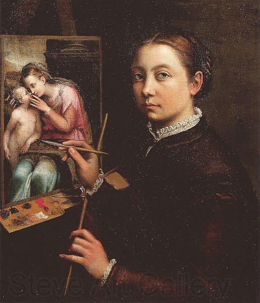 Sofonisba Anguissola Self Portrait Spain oil painting art